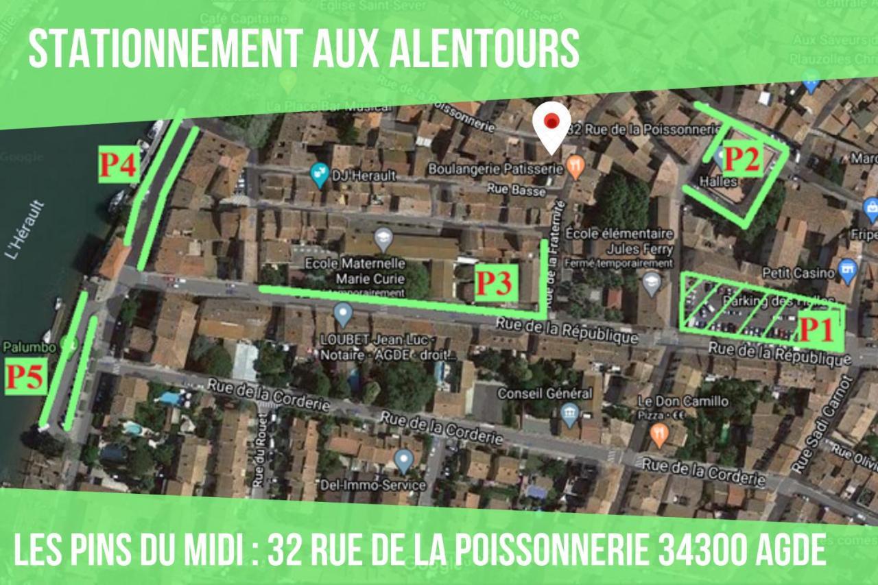 ~☆Un Ete Sans Fin☆~☆Agdebnb☆~ Apartment ภายนอก รูปภาพ